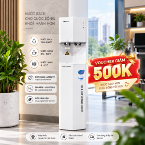 Máy lọc nước nóng lạnh WATEK WT-4200-RO nhập khẩu Hàn Quốc, lọc RO tạo kiềm Hydrogen