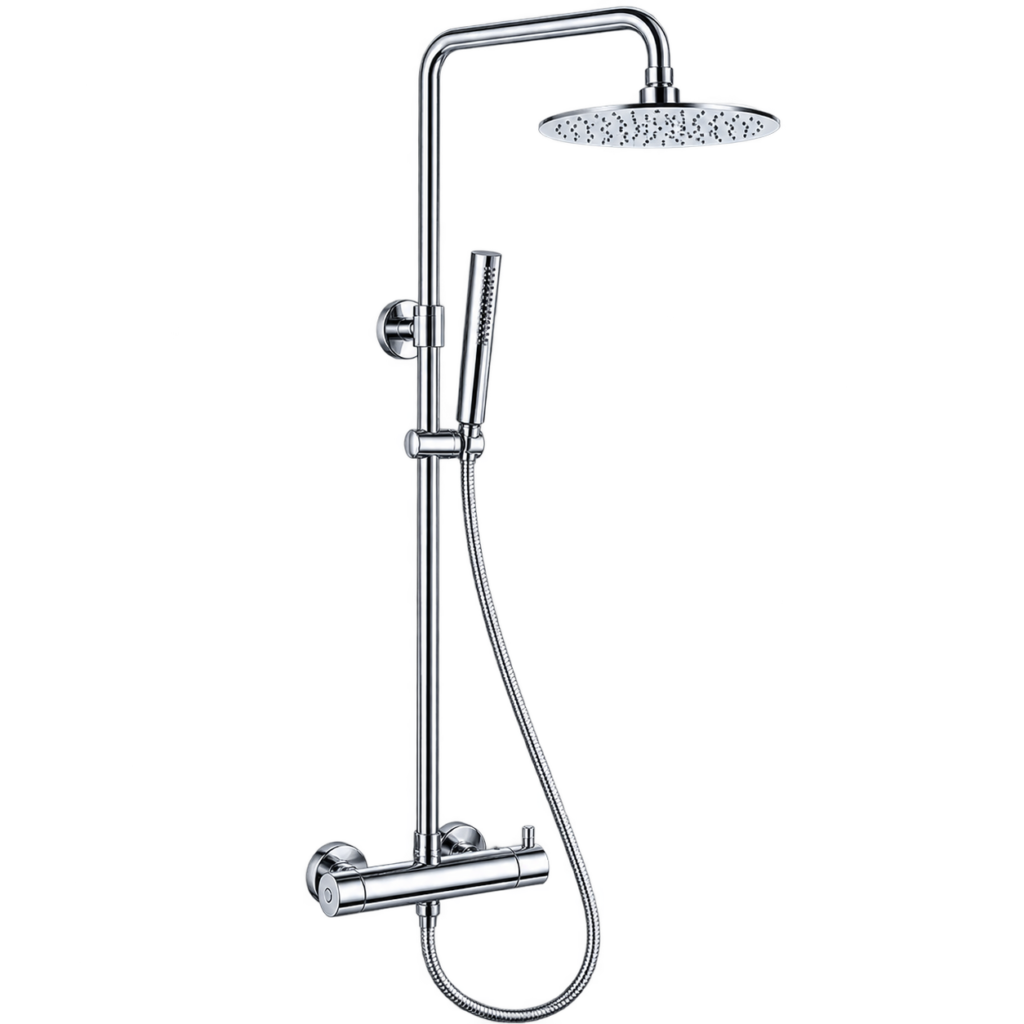 Sen cây tắm đứng điều nhiệt WATEK WT-8020 inox SUS304